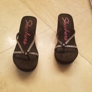 Skechers wedge sandals